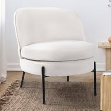 Renzo Sherpa Accent Chair